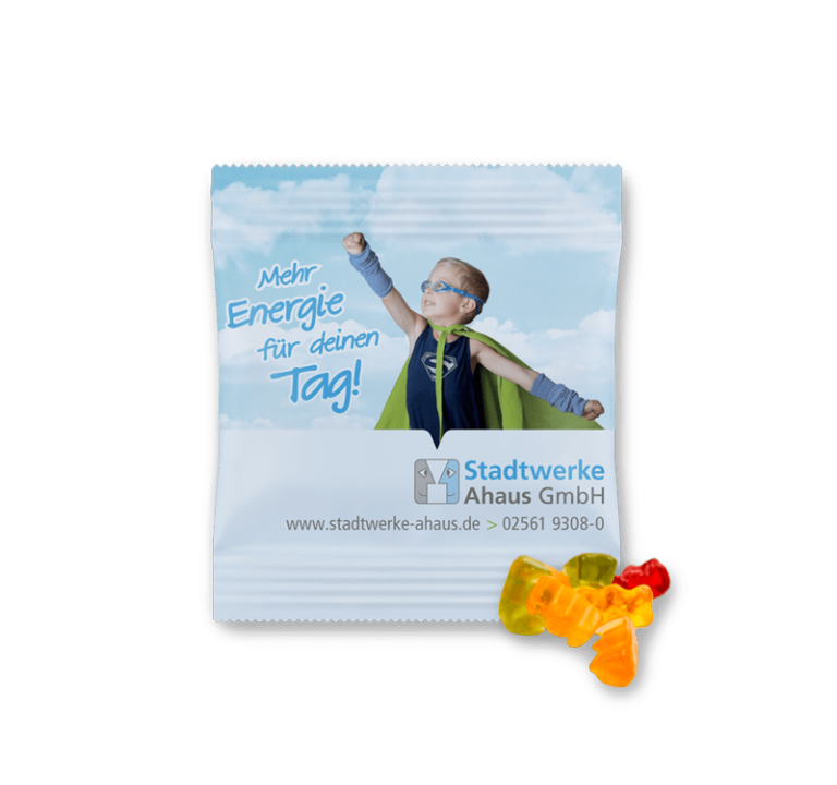 Fruchtgummi 7g Kuyo Verpackungen